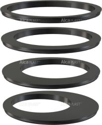 AlcaPLAST AGV900 Távtartó gyűrűkészlet – fekete, kültéri, 8595580520632