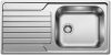   BLANCO DINAS XL 6 S rozsdamentes fényezett acél mosogató / mosogatótálca, csaplyuk nélkül, excenter nélkül, 524254