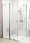   RAVAK Chrome CPS-100 Egyrészes fix zuhany oldalfal fényes alumínium / krómhatású kerettel, Transparent edzett biztonsági üveggel, zuhanykabinhoz, 100 cm, 9QVA0C00Z1