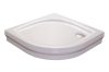   RAVAK Galaxy Elipso 100 PAN negyedköríves zuhanytálca, 100x100 cm-es, antibakteriális felület, fehér, A22AA01410