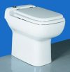   SANIPUMP Prestige 50 kerámia wc-vel egybeépített darálós WC, szennyvízátemelő / átemelő, NEM lecsapódásmentes ülőkével