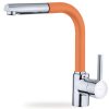   TEKA Ark 938 FA álló mosogató csaptelep, kihúzható zuhanyfejjel, narancssárga színű, 23.938.12.0FA / 23938120FA