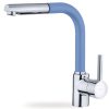   TEKA Ark 938 FB álló mosogató csaptelep, kihúzható zuhanyfejjel, kék színű, 23.938.12.0FB / 23938120FB
