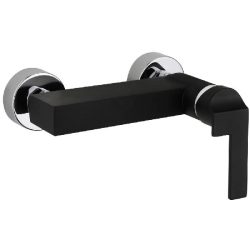 TEKA Cuadro Black zuhany csaptelep, szögletes design, fekete színű, 38.231.02.0N / 38231020N