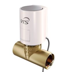 VTS EUROHEAT VOLCANO Szelep és szelepmozgató motor (Valwe with actuator) cikkszám: 1-2-1204-2019, együttműködés WING EC vezérlővel
