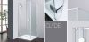 Wellis Clyde 90x90x190 szögletes zuhanykabin,  WC00338