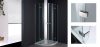 Wellis Arno 90x90 cm negyedköríves zuhanykabin , WC00402