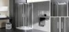   Wellis MyLine Spa Virgo 90x90x195 negyedköríves zuhanykabin Easy Clean,  WC00476