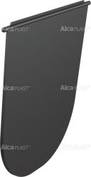 AlcaPLAST  AGV930 Billenő zár – fekete, kültéri