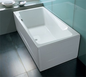 Kolpa san norma 190x95 egyenes beépÃthetÅ akril kád / 740400 vÃz ...