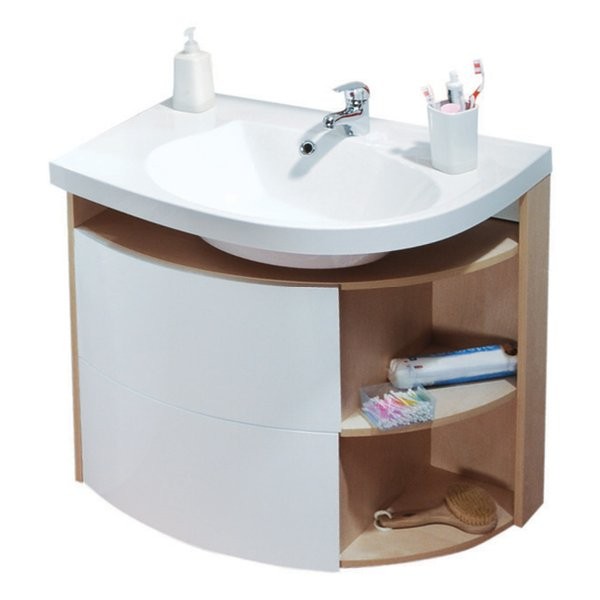 Ravak sdu rosa comfort szekrény mosdó alá, balos, 78 x 55 cm ...