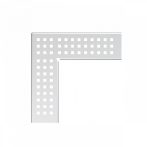   Alca / AlcaDRAIN / AlcaPLAST ADZ-R303R 8595580555078	Sarok drén folyóka rács 75 mm, rozsdamentes acél