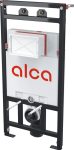   Alca / AlcaDRAIN / AlcaPLAST A108F/1100, Szerelőkeret tartállyal falikúthoz szennycsővel Ø90/110 és csapteleppel