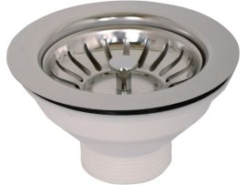 Alca / AlcaDRAIN / AlcaPLAST A37, Rozsdamentes leeresztő 6/4"/Ø115, 8594045936285