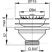 Alca / AlcaDRAIN / AlcaPLAST A37, Rozsdamentes leeresztő 6/4"/Ø115, 8594045936285