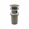   Alca / AlcaDRAIN / AlcaPLAST  A392-N-B CLICK/CLACK mosdó leeresztő 5/4", túlfolyóval, fémből, nagy dugóval, NICKEL-szálcsiszolt matt / NICKEL-szálcsiszolt,  A392-N-B 8595580571658