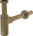   Alca / AlcaDRAIN / AlcaPLAST A400-G-B DESIGN mosdószifon DN32, GOLD-szálcsiszolt matt, GOLD-matt,   A400-G-B 8595580571597