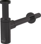   Alca / AlcaDRAIN / AlcaPLAST A400-GM-B DESIGN mosdószifon DN32, GUN METAL-szálcsiszolt matt / GUN-METAL  A400-GM-B 8595580571610