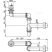 Alca / AlcaDRAIN / AlcaPLAST A413, Tértakarékos csőszifon / helytakarékos mosdószifon / mosogatószifon DN40, Ø63 leeresztővel, 8595580500719