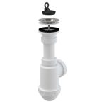   Alca / AlcaDRAIN / AlcaPLAST A441-DN50/40 Ø50/40, Szifon rozsdamentes leeresztővel Ø70, 8594045937503