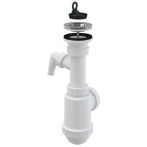   Alca / AlcaDRAIN / AlcaPLAST A441P-DN50/40 Ø50/40, Szifon csatlakozóval és rozsdamentes leeresztővel Ø70, 8594045937510