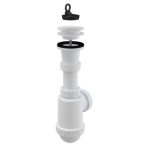   Alca / AlcaDRAIN / AlcaPLAST A442-DN50/40 Ø50/40, Szifon műanyag leeresztővel Ø70, 8594045937527