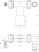 Alca / AlcaDRAIN / AlcaPLAST A45G Dupla csonk DN40/32 / 8–23, visszacsapó szelepekkel,   A45G 8595580550592