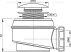 Alca / AlcaDRAIN / AlcaPLAST A465 Ø50 zuhanyszifon készlet click/clack, 8595580518844