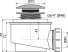 Alca / AlcaDRAIN / AlcaPLAST  A465C-50 CLICK/CLACK lefolyó készlet, fém,  A465C-50 8595580567132