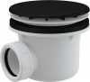   Alca / AlcaDRAIN / AlcaPLAST A49BLACK Zuhanyszifon LUX, fekete-matt / fekete-matt,   A49BLACK 8595580563455