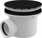   Alca / AlcaDRAIN / AlcaPLAST A49BLACK Zuhanyszifon LUX, fekete-matt / fekete-matt,   A49BLACK 8595580563455