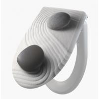 Alca / AlcaDRAIN / AlcaPLAST A604 ZEN, WC-ülőke univerzális SOFTCLOSE, lassú záródású, Duroplast, antibakteriális, 8595580541538