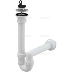 Alca / AlcaDRAIN / AlcaPLAST A800-DN50 Ø50, Csőszifon 6/4" menettel, leeresztővel Ø70, 8594045938203