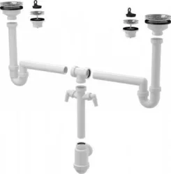 Alca / AlcaDRAIN / AlcaPLAST A8000, Univerzális mosogató készlet, 8595580519070