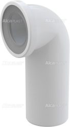 Alca / AlcaDRAIN / AlcaPLAST A90-90 Bekötőcső 90° hajlattal, 8594045931846
