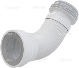 Alca / AlcaDRAIN / AlcaPLAST A97 WC flexi bekötőcső, 285mm-500mm, WC-hez, 8594045933468