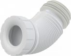   Alca / AlcaDRAIN / AlcaPLAST  A97L Flexibilis WC csatlakozó,  A97L 8595580562755