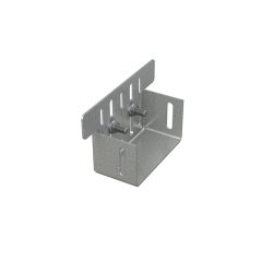 Alca / AlcaDRAIN / AlcaPLAST ADZ-P004 8595580548148	Drén folyóka véglezáró elem 100 mm, horganyzott acél