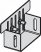 Alca / AlcaDRAIN / AlcaPLAST ADZ-P004 8595580548148	Drén folyóka véglezáró elem 100 mm, horganyzott acél