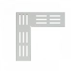   Alca / AlcaDRAIN / AlcaPLAST ADZ-R101R 8595580555023	Sarok drén folyóka rács 75 mm, horganyzott acél