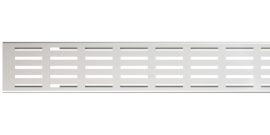 Alca / AlcaDRAIN / AlcaPLAST ADZ-R321 8595580548087	Drén folyóka rács 100 mm, rozsdamentes acél