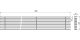 Alca / AlcaDRAIN / AlcaPLAST ADZ-R324 8595580548605	Drén folyóka rács 100 mm, rozsdamentes acél