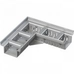   Alca / AlcaDRAIN / AlcaPLAST ADZ302VR 8595580554811	Sarok drén folyóka 100 mm állítható, rozsdamentes acél