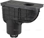   Alca / AlcaDRAIN / AlcaPLAST AGV2 Univerzális szennyvíz felfogó 300 × 155/125 közvetlen fekete, 8594045939422