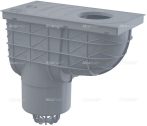  Alca / AlcaDRAIN / AlcaPLAST AGV2S Univerzális szennyvíz felfogó 300 × 155/125 közvetlen szürke, 8595580519278