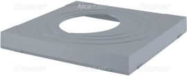 Alca / AlcaDRAIN / AlcaPLAST AGV911S Univerzális ereszcsatorna betét – szürke, kültéri, 8595580522995