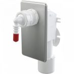   Alca / AlcaDRAIN / AlcaPLAST  AKS7 Burkolat alatti szifon a csöpögő kondenzvíz elvezetéséhez, rozsdamentes DN40 és DN50, AKS7 8595580549473