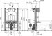 Alca / AlcaDRAIN / AlcaPLAST AM101/850 Sádromodul - falba építhető / beépíthető WC tartály száraz szerelésre szolgáló előtétfalas rendszer (gipszkarton), szerelési magasság 0,85 m, 8595580549978