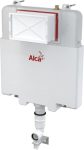   AlcaPLAST AM1112 BASICMODUL SLIM WC tartály befalazáshoz / falba építhető / beépíthető / falsík alatti / befalazható szerelőelem padlón álló WC csészéhez, 8595580550981