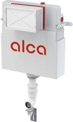 Alca / AlcaDRAIN / AlcaPLAST AM112W WC tartály padlón álló WC-hez befalazáshoz / fa épületekhez / faházakhoz, faházba szerelhető